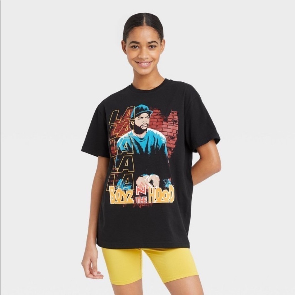 Boyz n the hood black graphic T-shirt new medium